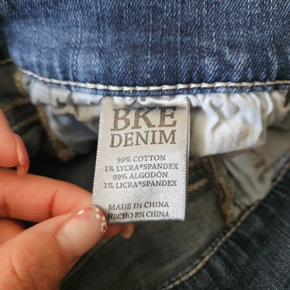 BKE Jake Straight Leg Denim Jeans - 29L - Picture 4 of 8